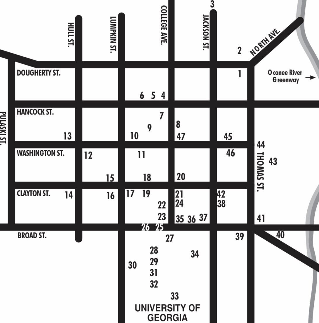 Google has updated google maps with a new feature for walking directions that makes the app much more helpful for those getting around on foot. Downtown Athens Self Guided Tour Historic Athens Welcome Center