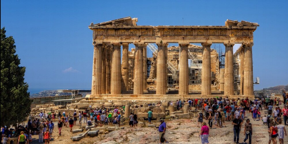The acropolis is an undeniable marvel towering over the greek capital. Travel Receipts Show Annual Rise Of 13