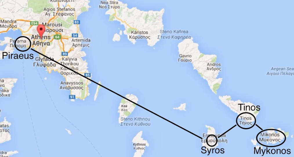 Expect to do a 3 to 6 hours trip, depending on the type of . Trip Of A Lifetime Athens And Mykonos Greece Ferry Athens To Mykonos