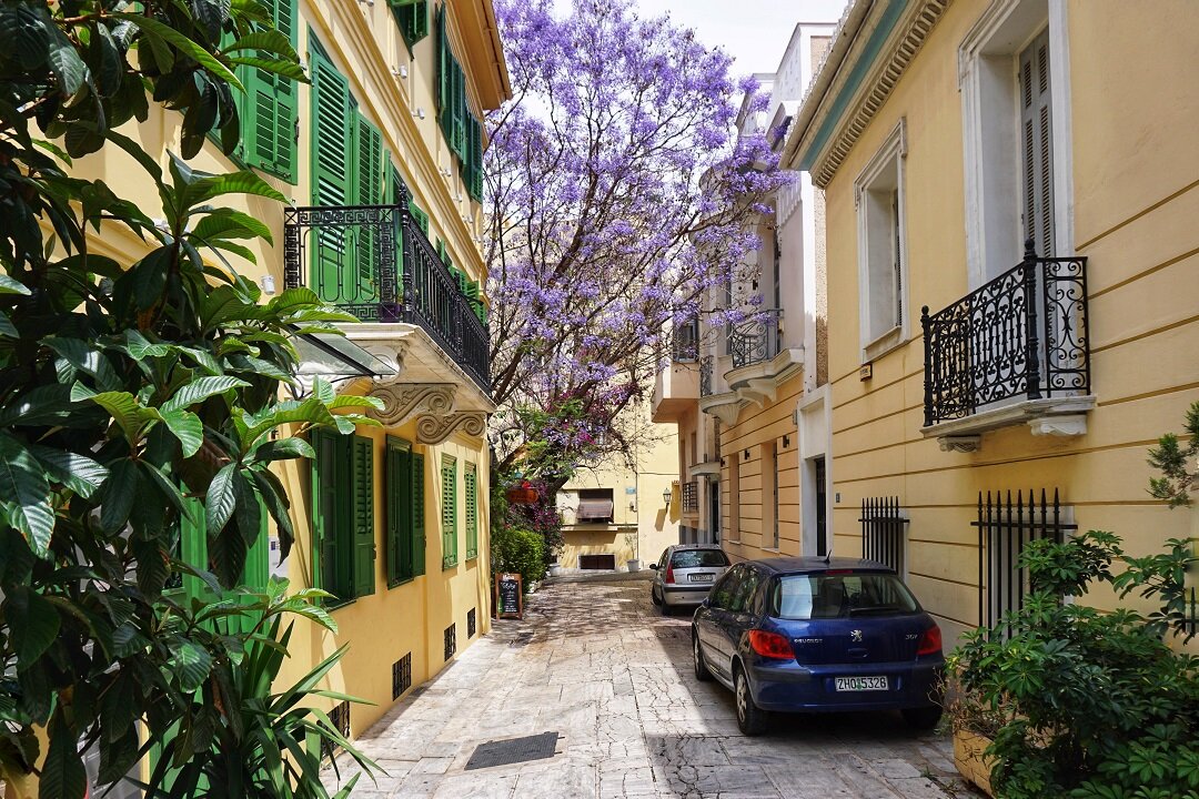 Land only price does not include departure transfer, but does include the following group services: Postcard Perfection A Self Guided Walking Tour Of Athens Charming Plaka Neighborhood Mad Hatters Nyc