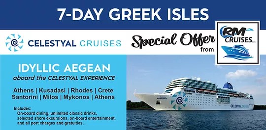 Sign up for today insider! Celestyal Idyllic Aegean Rm Cruises Llc