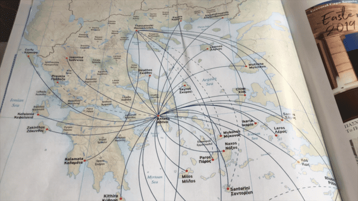 Book olympic air flights from athens to mykonos on opodo. Trip Report Olympic Air Athens Zagreb