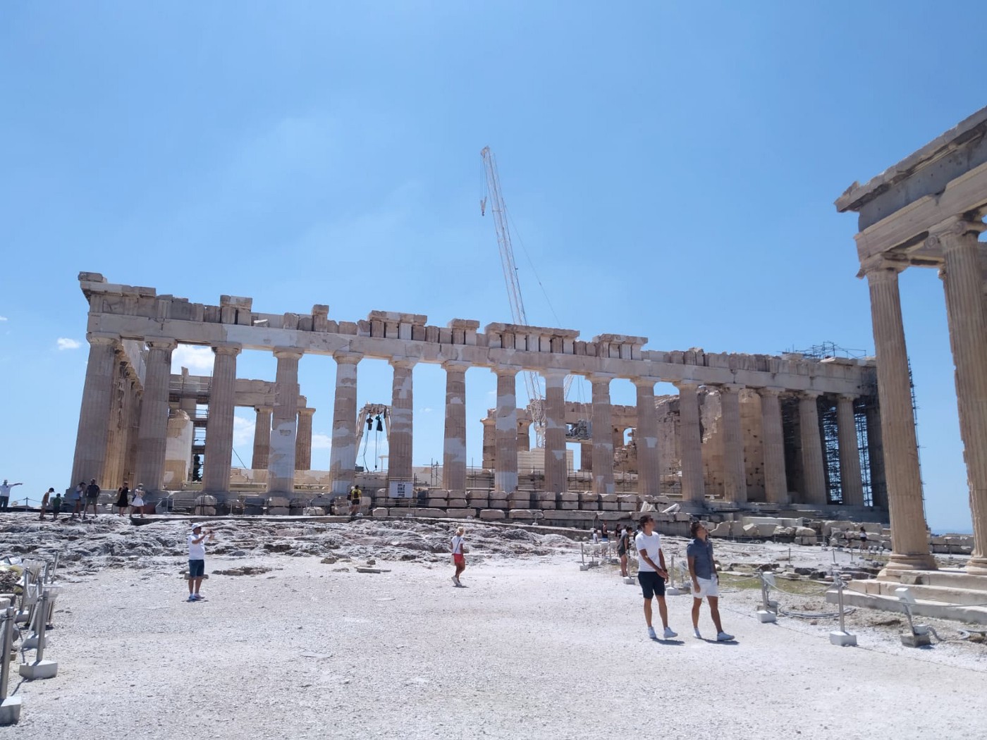 One way the tourist police could be more valuable … Sustainability And Changes In Tourism At Greece S Ancient Sites During Covid 19 What We Can Learn By James Hua Ostraka Medium