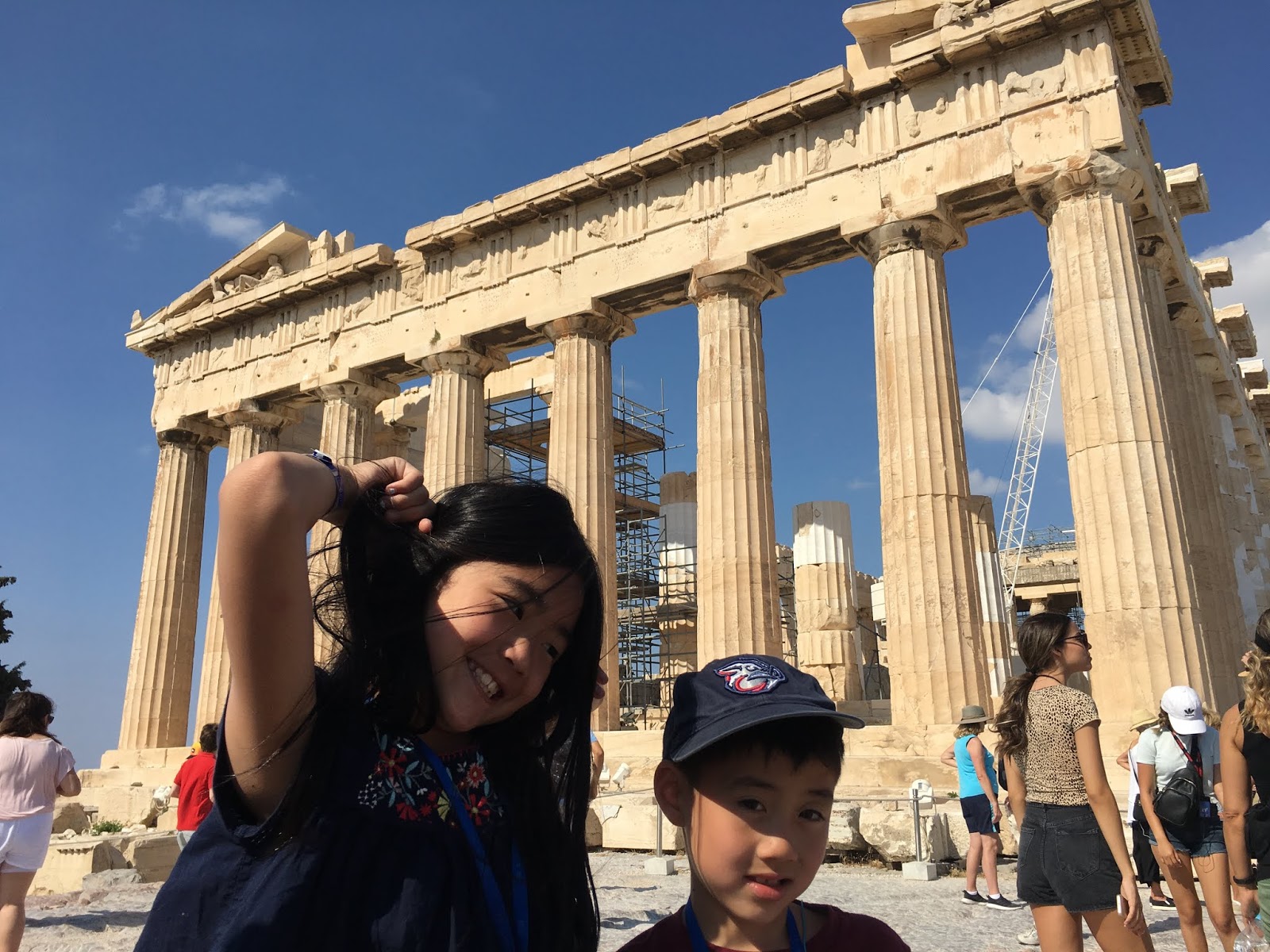 There's a boat for you out there—you just don't know it yet. Traveling Stroller Greece Cruise Santorini Mykonos Athens Katakolon