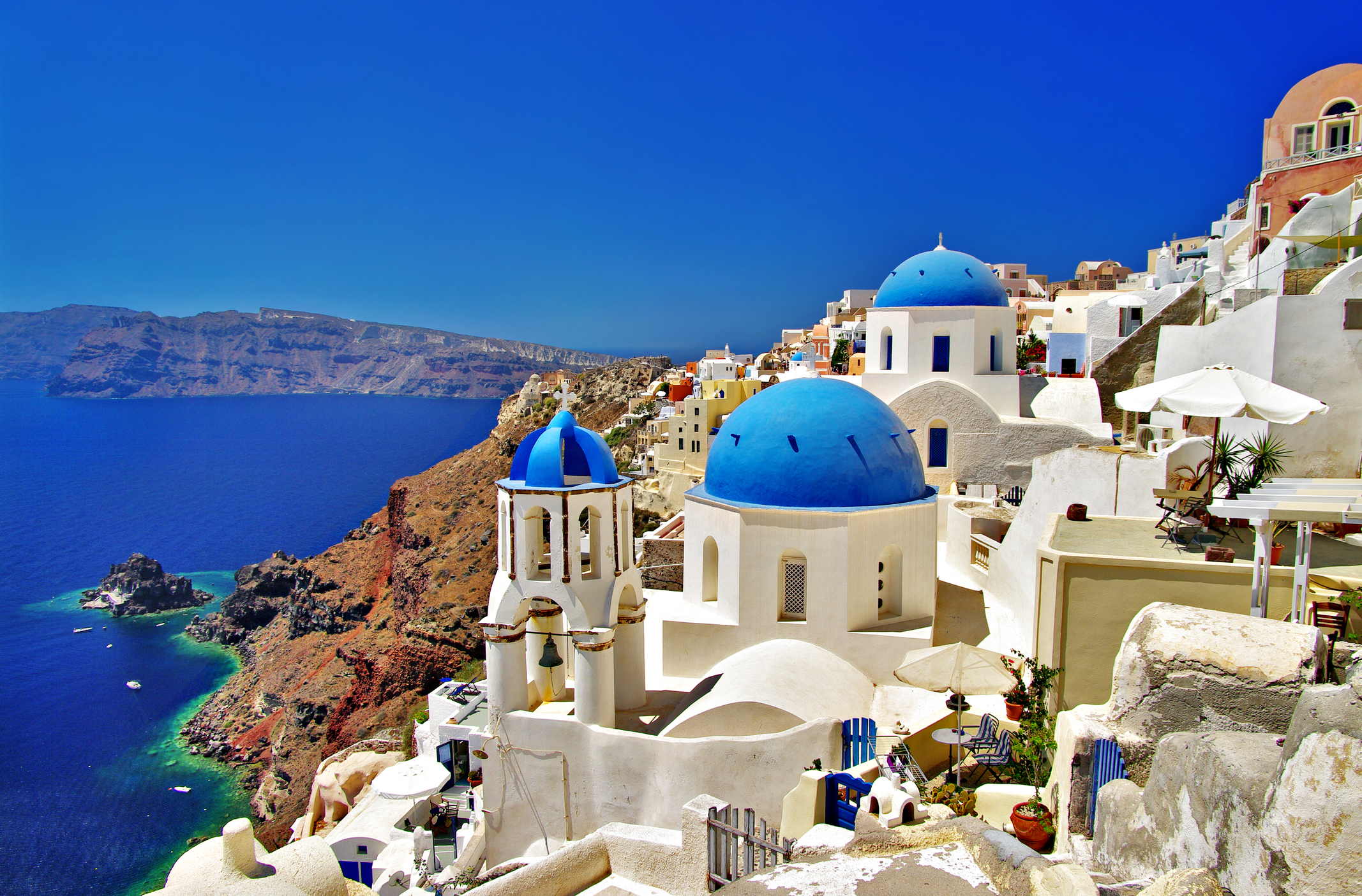 Both islands have direct flights from athens and northern . Athens Mykonos Santorini Oh My Travali Lux