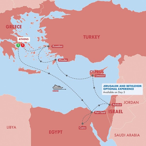 14+ Cruise Athens To&nbsp;Egypt