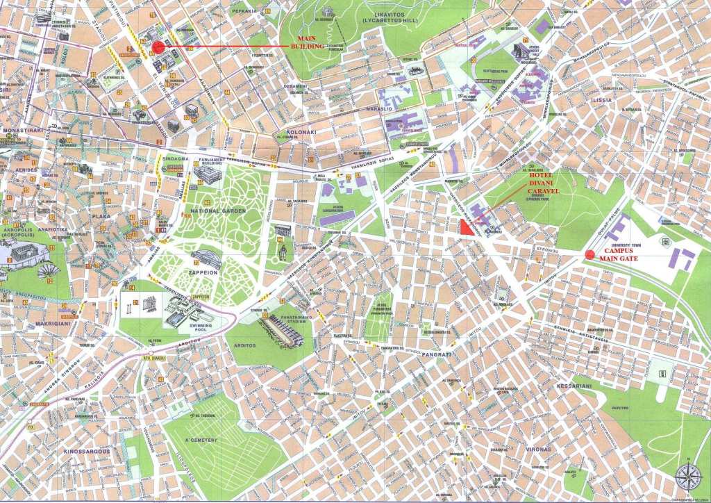 40+ Tourist Map Athens Greece Package