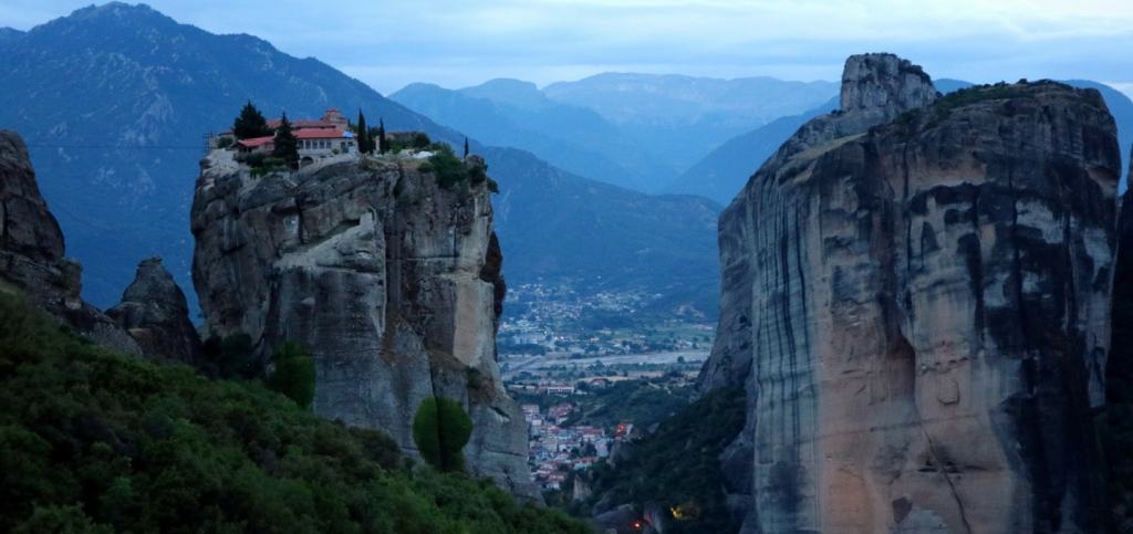 Amazing Distance From Athens To Meteora&nbsp;Greece