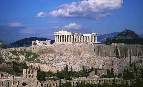 Acropolis Of Athens Architecture Style Packages