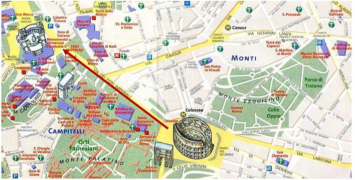 Amazing Map Of Athens Tourist Sites