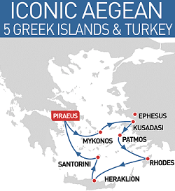 Exploring Athens Mykonos Santorini Itinerary 5 Days