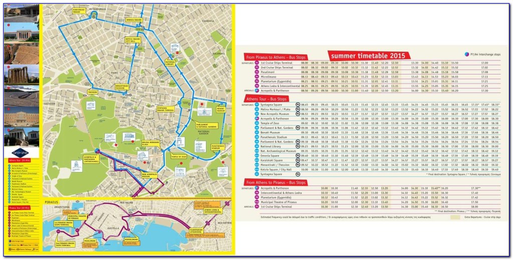 Exploring Athens Walking Tour Map Pdf Packages