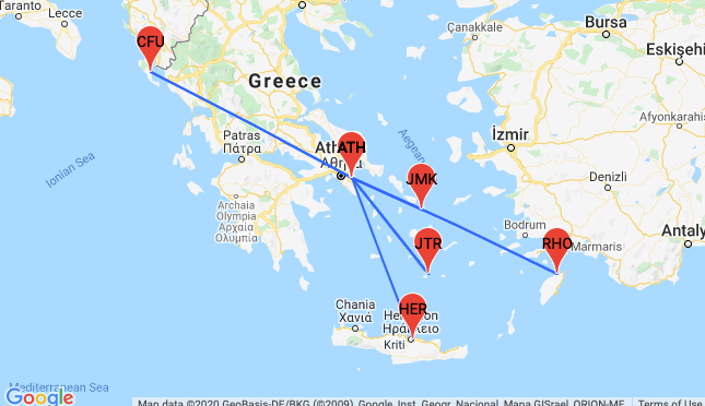 11+ Flight Athens To Mykonos One Way