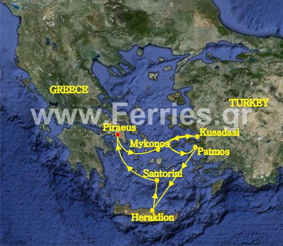 Exploring Greek Island Cruise From Athens 3 Day