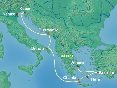 Exploring Cruise Athens To Chania Package