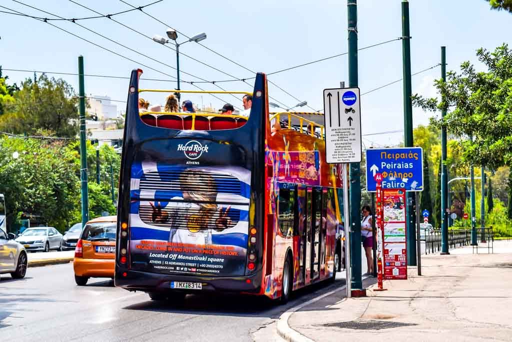 Athens Tour Bus Hop On Hop Off Package